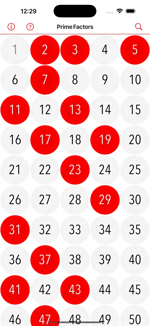 Screenshot #1 pour Prime Factors