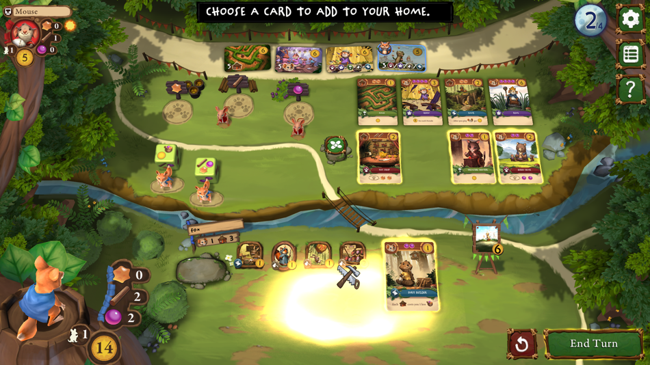 #4. Welcome To Everdell (iOS) 由: Dire Wolf Digital