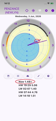 Tide Clock screenshot