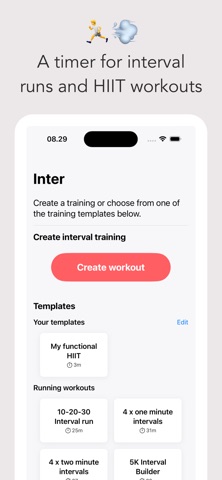 Inter: HIIT and Running Timer Screenshot 2 of 6