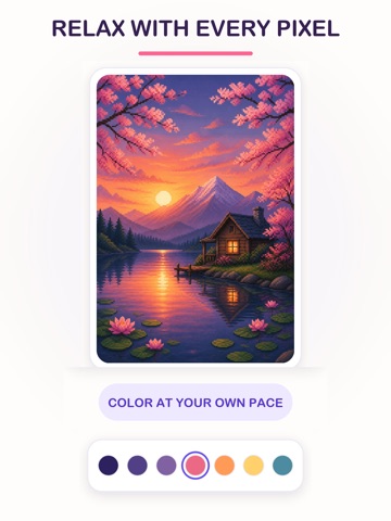 Pixel Art Book: Coloring Games iPad screenshot