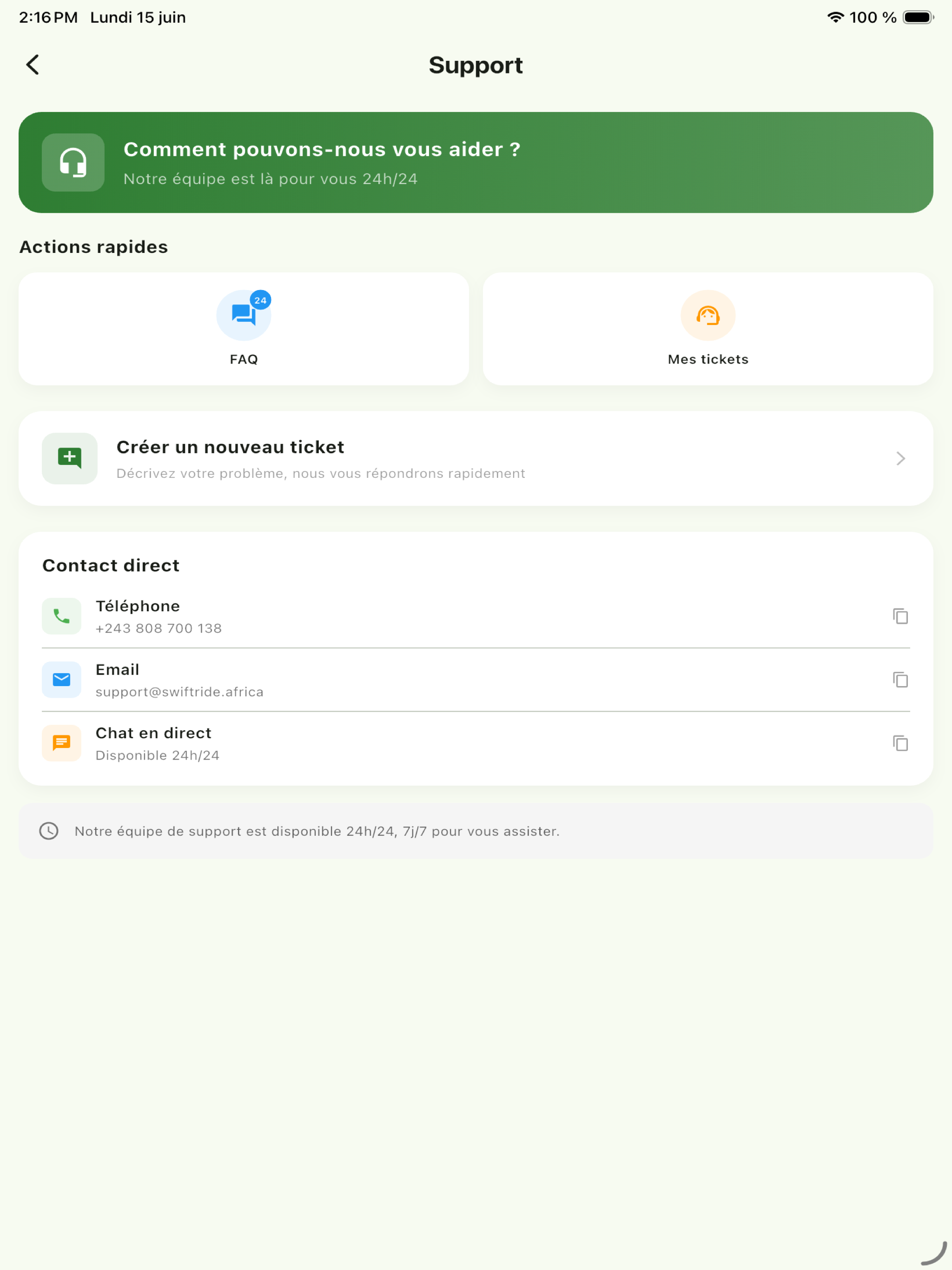 Swiftride Client screenshot 7