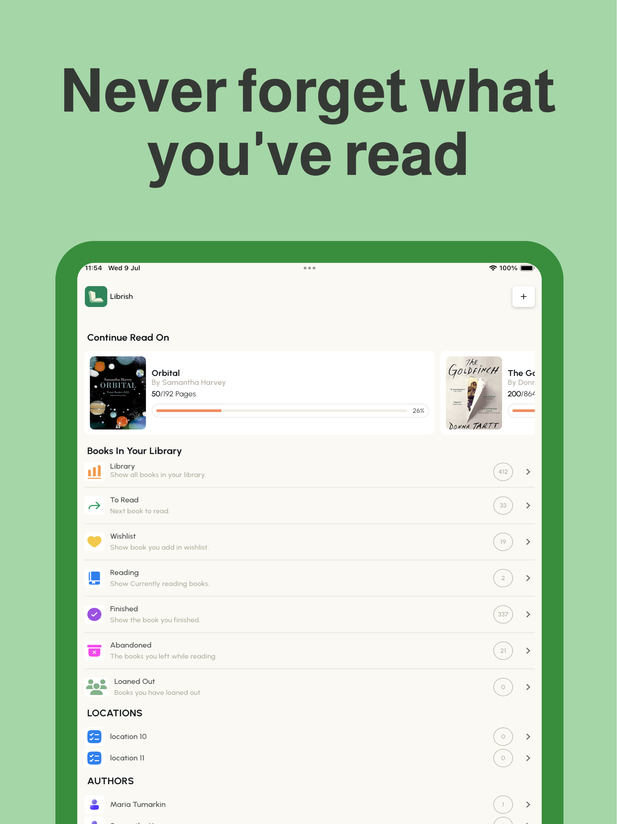 Librish: Book Tracker & TBR