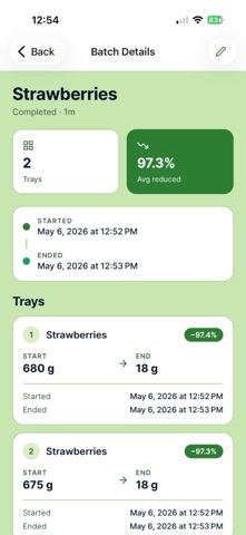 Freeze Dry Guru iPhone screenshot