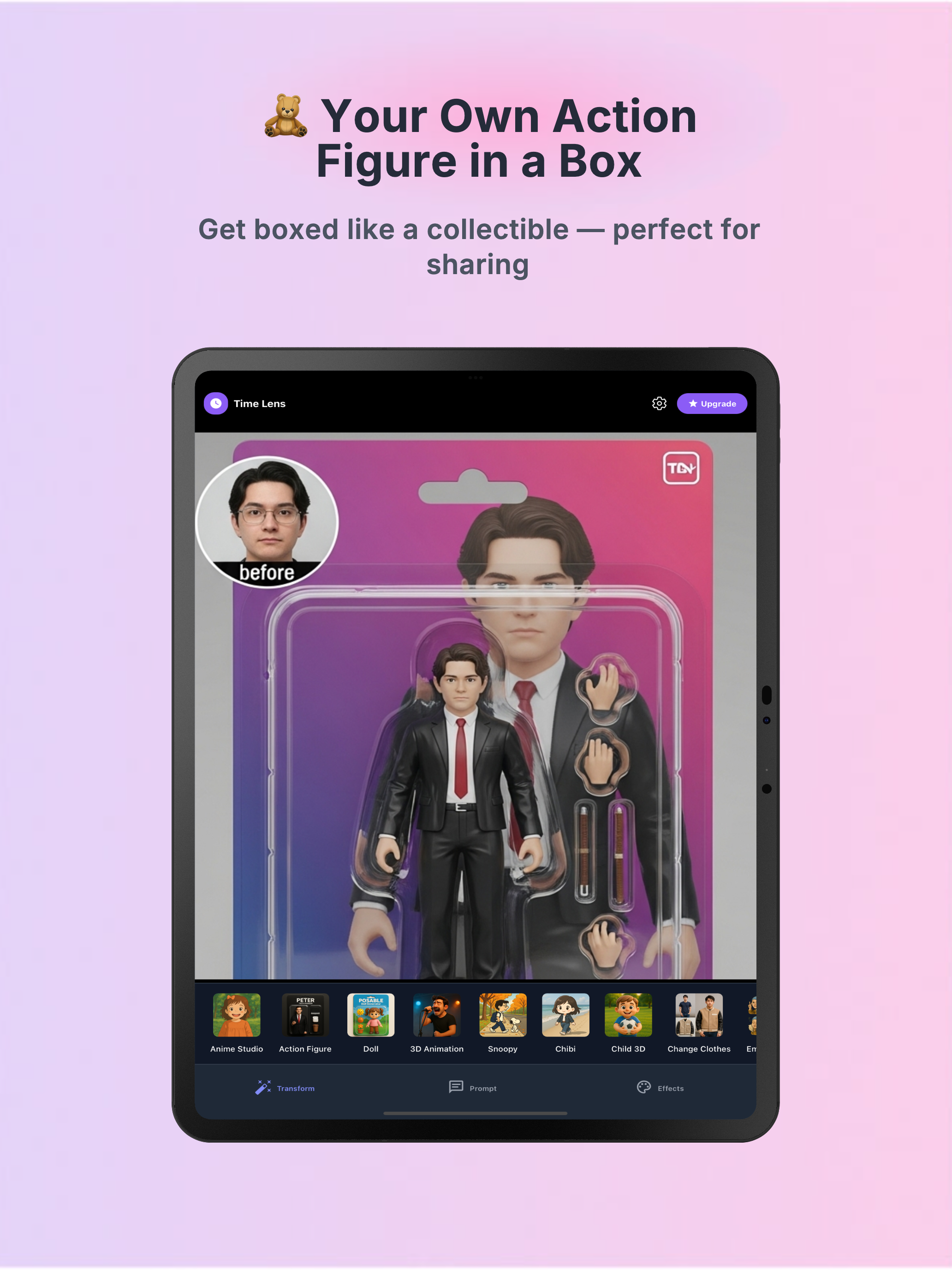 Time Lens: AI Photo Effects