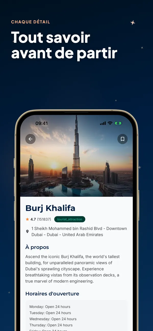 Screenshot #3 pour Dubaï Guide & Cartes: VoyageAI