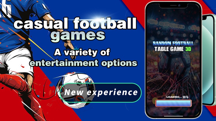 Random Football Table Game 3D