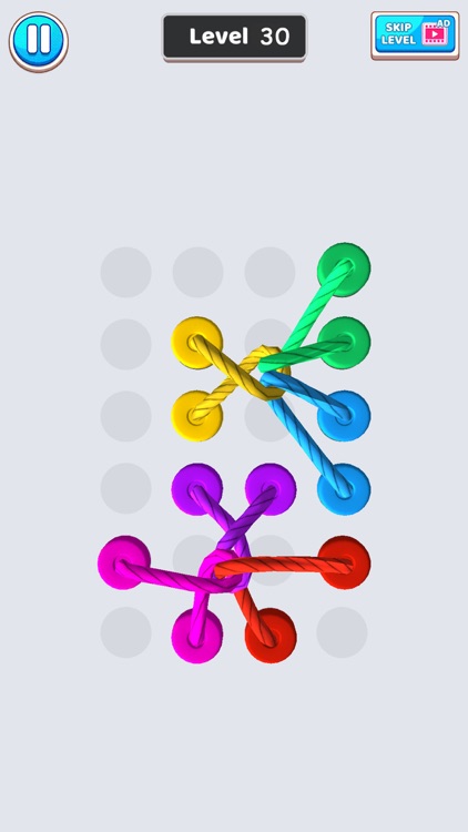 Tangle Rope - Sorting Games