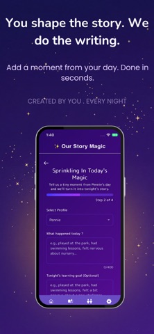 Our Story Magic iPhone screenshot
