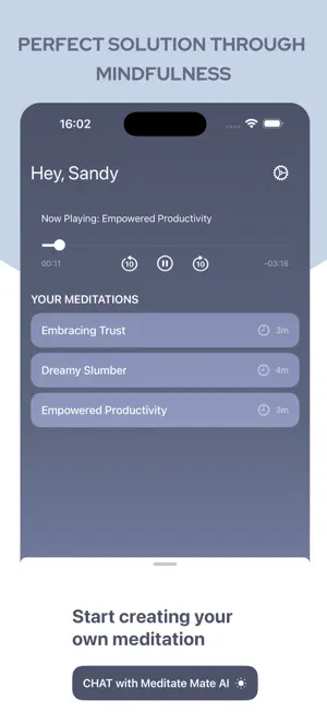 Meditate Mate AI screenshot 3
