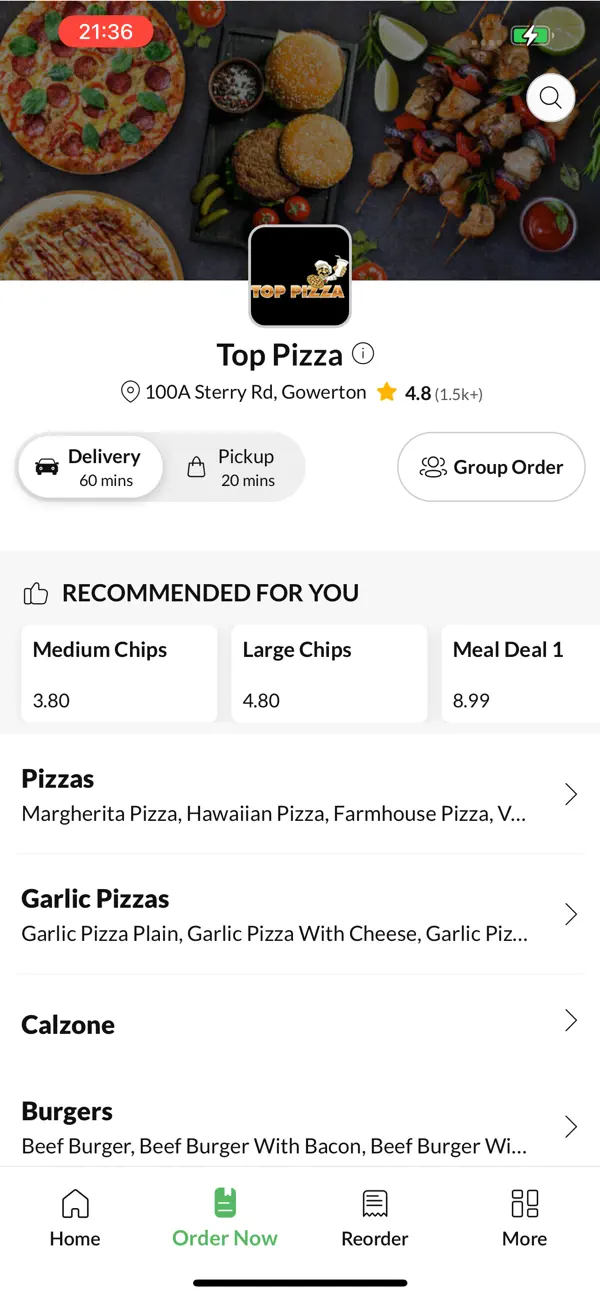 Screenshot #2 pour Top Pizza