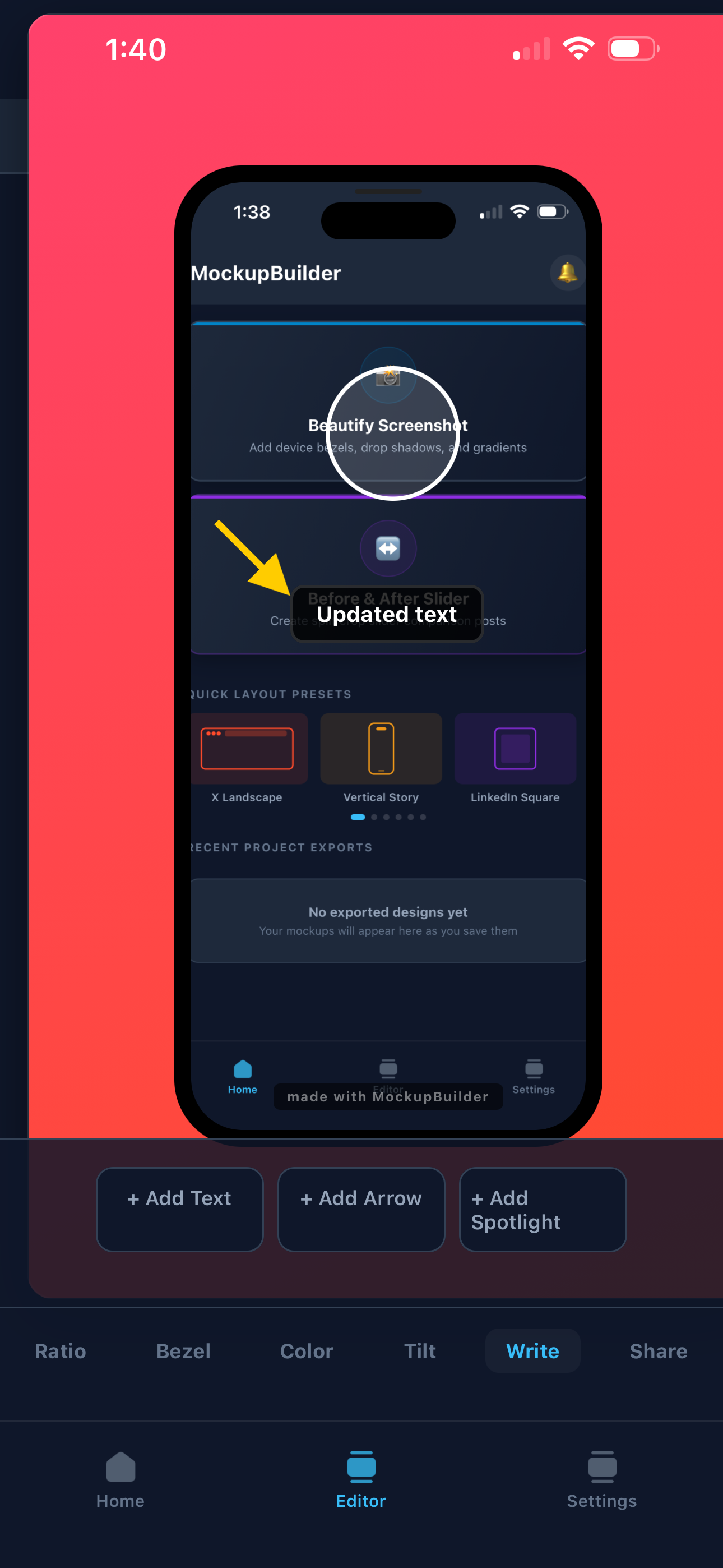 MockupBuilder: Screen Wrapper screenshot 3