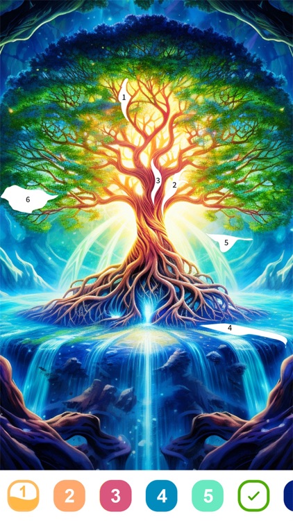 Fantasy Color-Color by Number screenshot-3