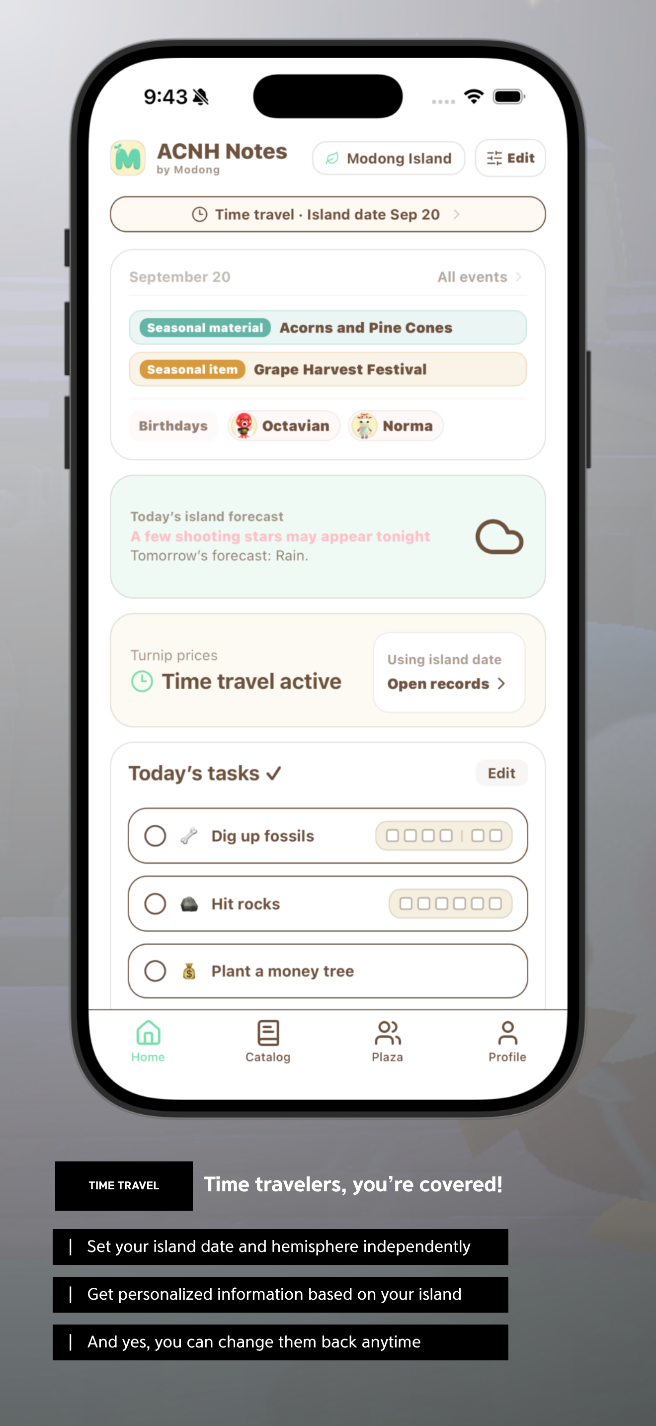 ACNH Notes by Modong screenshot 2