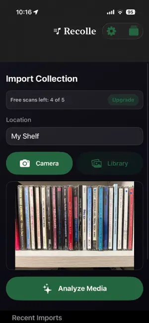 Recolle - AI MediaScanner screenshot 1