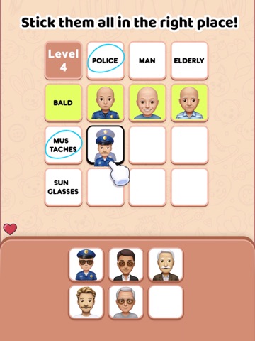 Stick them all - match puzzle iPad screenshot