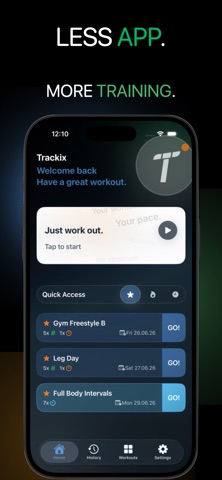 Trackix iPhone screenshot