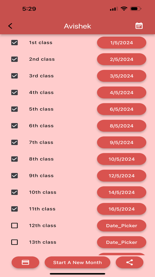 #2. Tuition Tracker - ClassLog App (iOS) 来自: Avishek Das