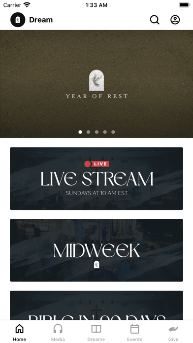 Dream Church Columbia Screenshot