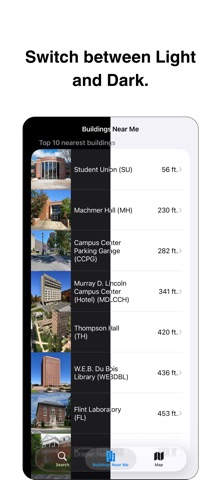 UMass Locator screenshot
