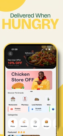 TLS Errands – Food & Delivery Screenshot 2 of 7