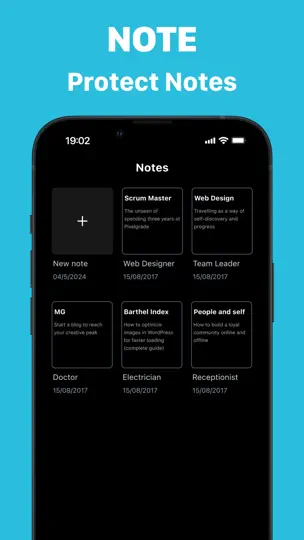Protect PIC: Gallery & Note iPhone Screenshot 6