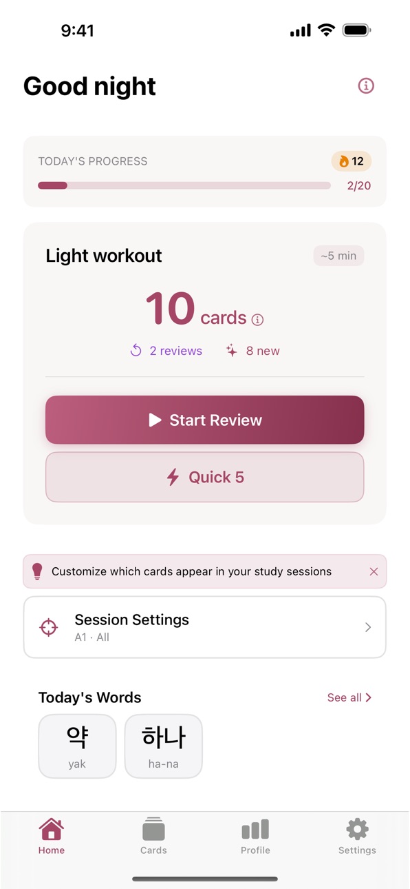 iPhone screenshot