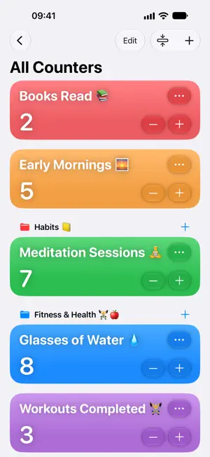 Counter: Tally & Habit Tracker screenshot 1
