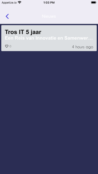 Screenshot #2 pour Tros IT Service App