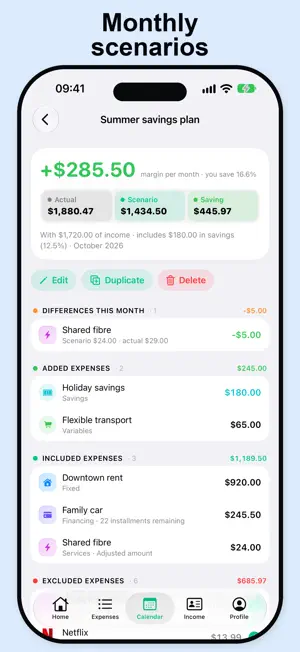 Expenses & Subscriptions screenshot 4