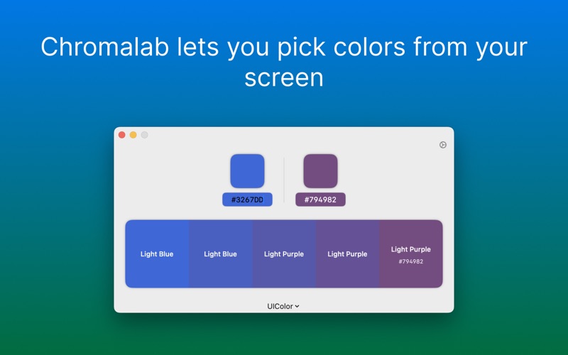Chromalab: Color Picker app screenshot