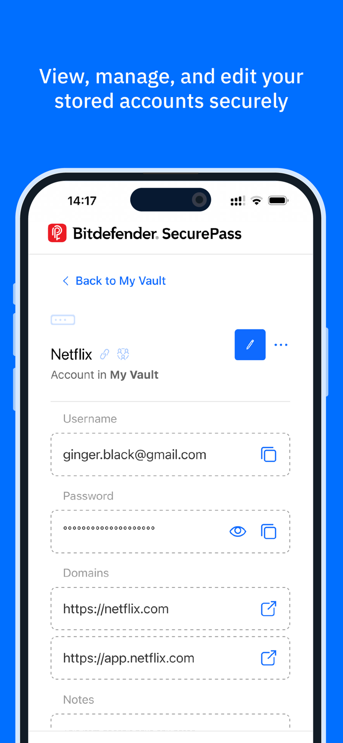 Bitdefender SecurePass