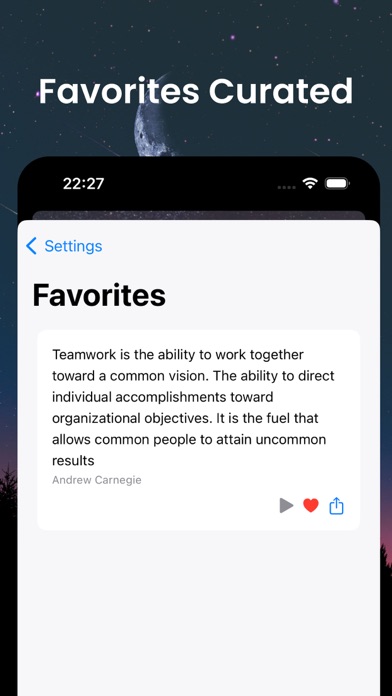 Motivation and daily quotes Screenshot