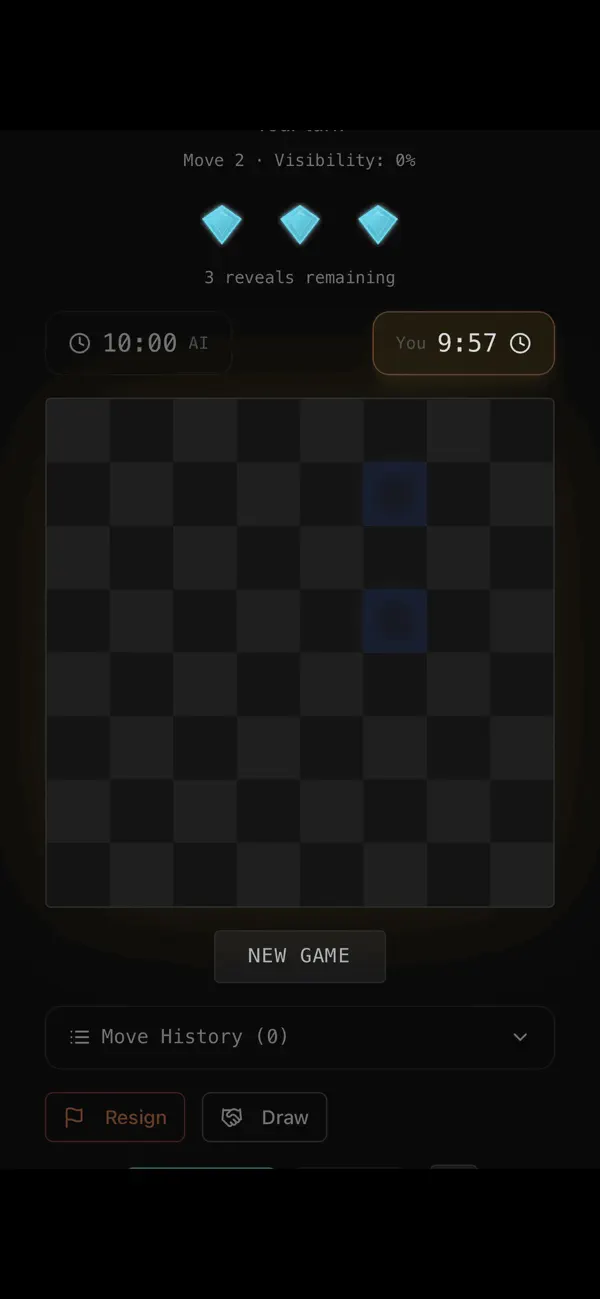 Screenshot #3 pour Invisible Chess: Master Void