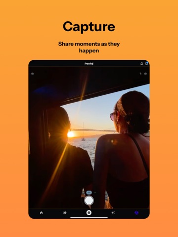 Peekd iPad screenshot
