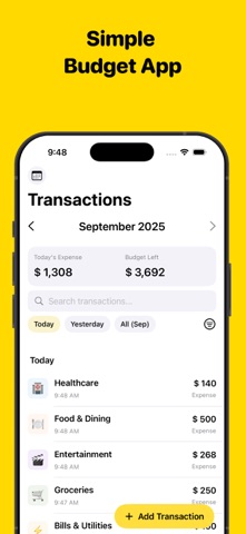 Simple Budget : BalanceBee Screenshot 1 of 7