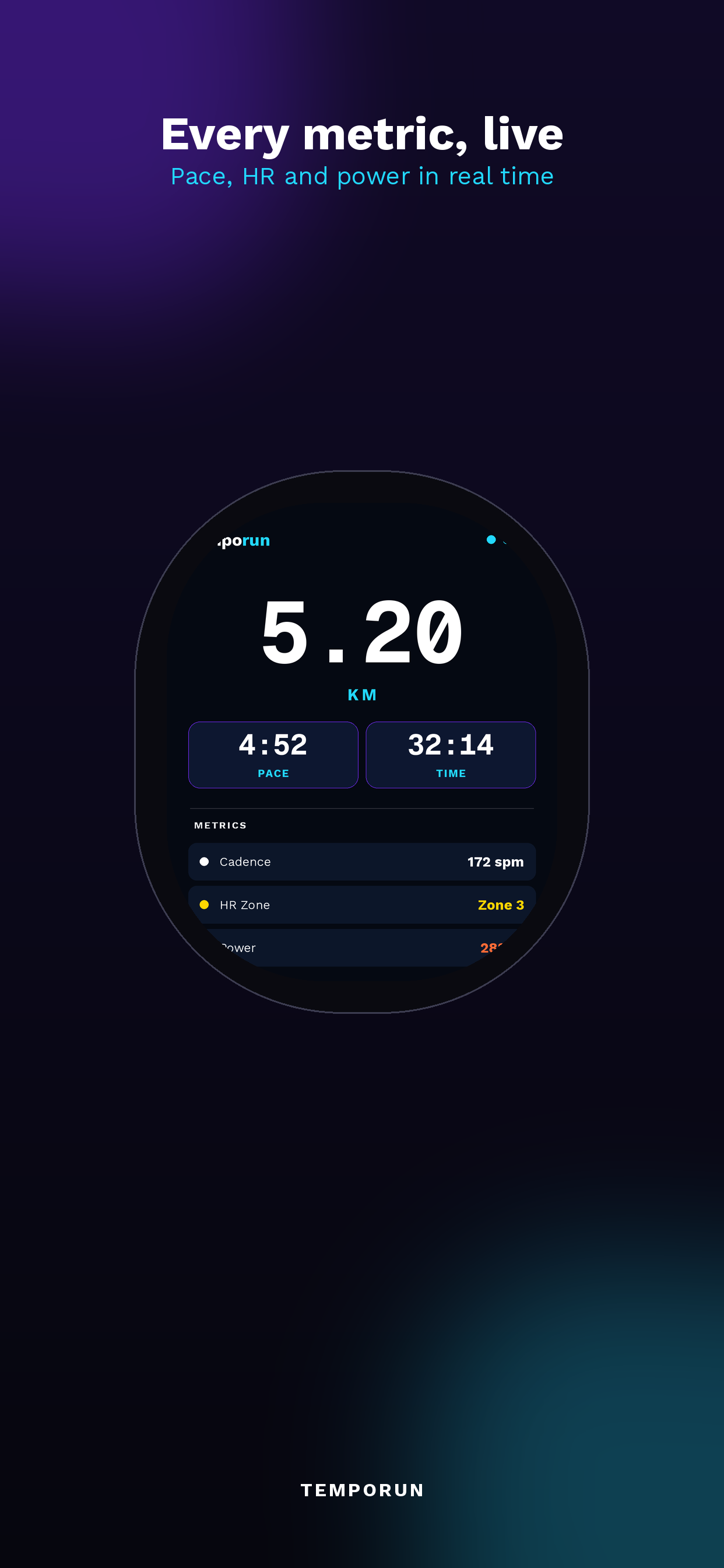 TempoRun Watch screenshot 4