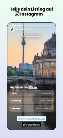 flatsforfriendz - WG & Wohnung iPhone screenshot 3