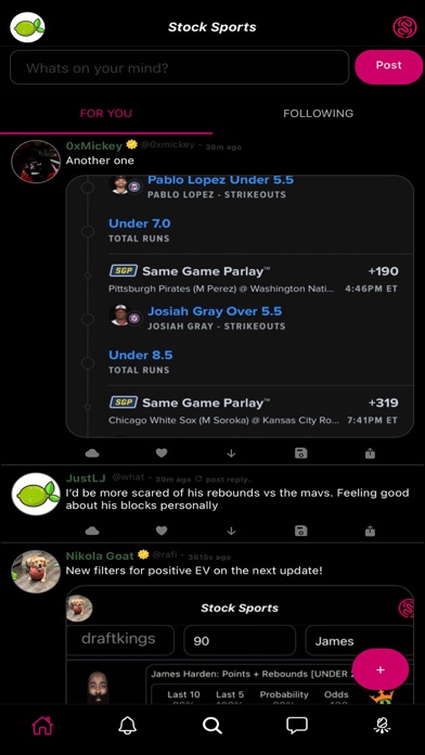 Stock Sports Screenshot