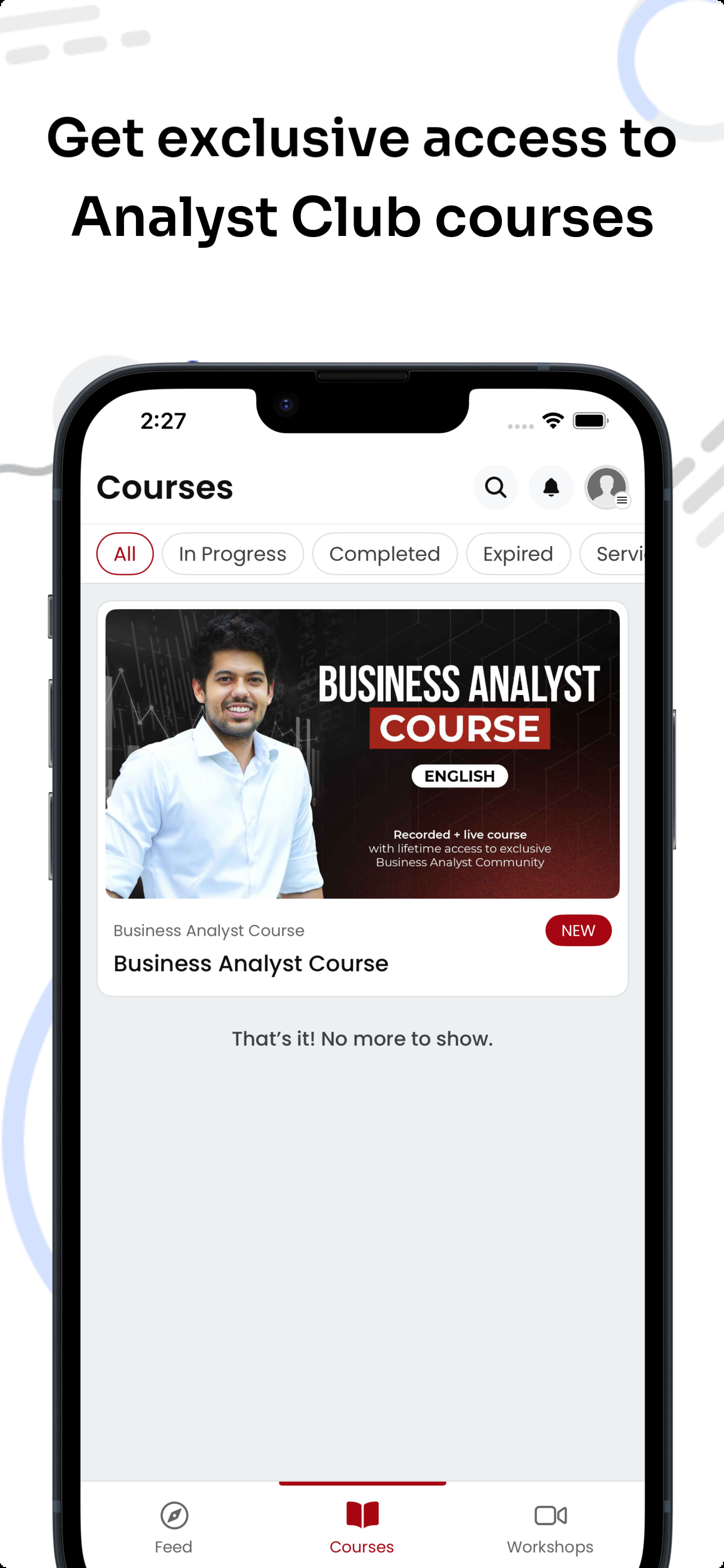 Analyst Club screenshot 3