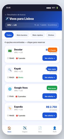 Viagem Facil screenshot