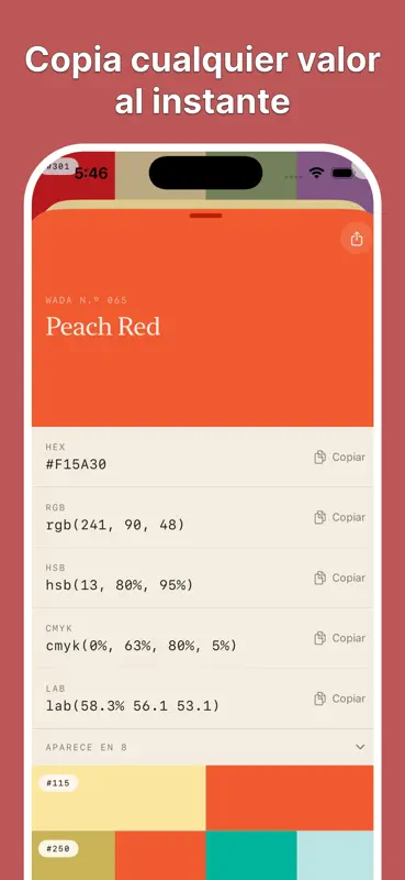 Wada Diccionario de Color screenshot 4 of 6