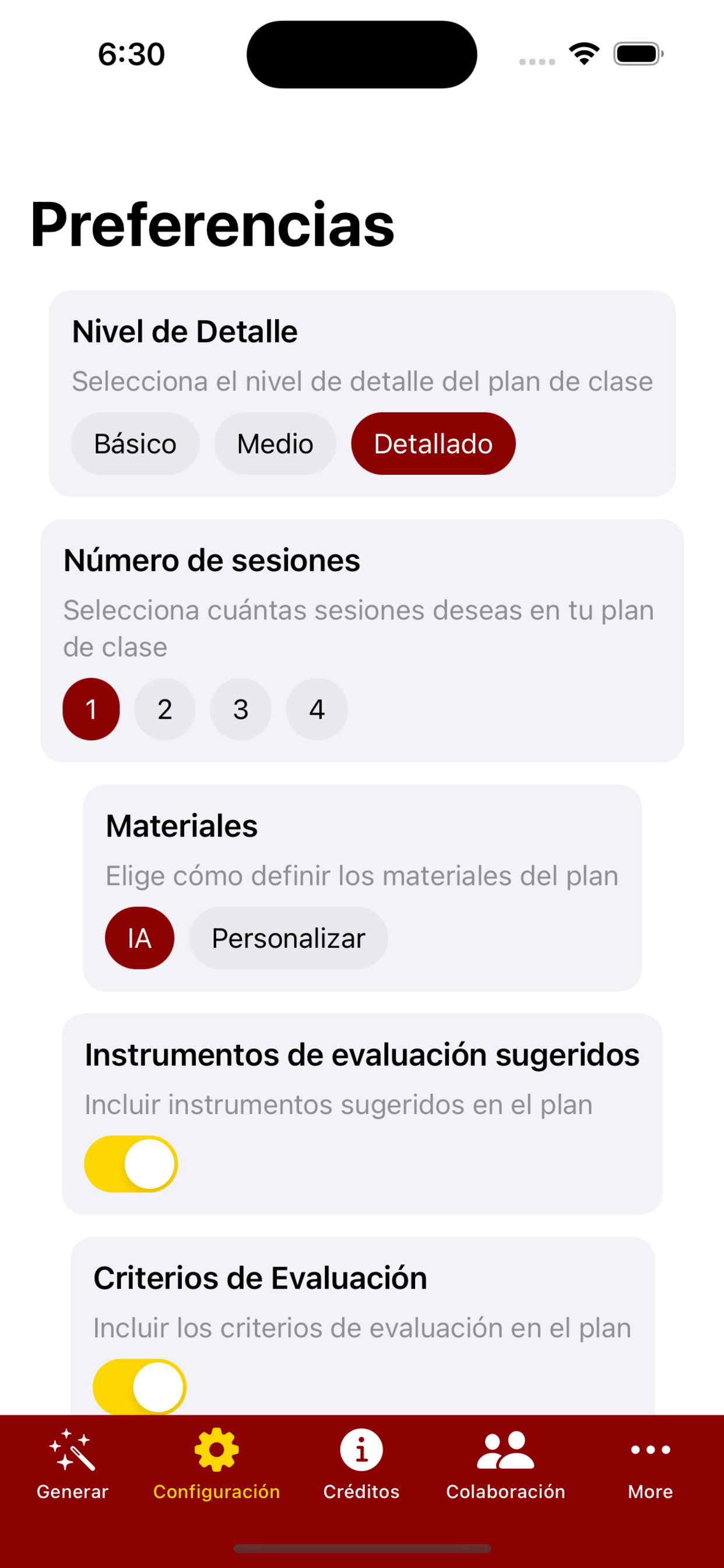 Docente EF screenshot 4