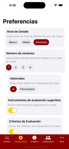 Docente EF screenshot