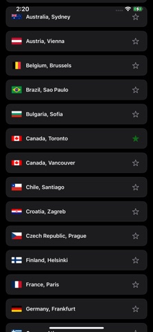 BTGuard VPN iPhone screenshot