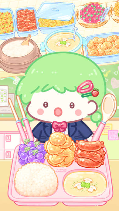フルーツ飴の達人-パフェ、ASMR、学校給食、モッパンのスクリーンショット - 2