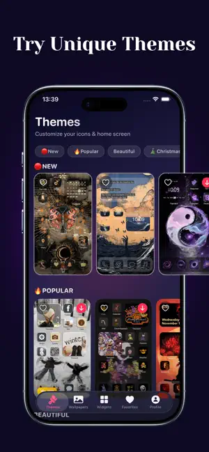 ThemeKit: Icons Pack & Widgets iPhone screenshot 1