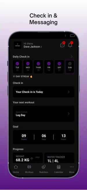 PERFORM FITNESS COACHING screenshot 1