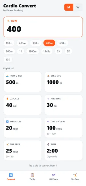 Cardio Convert screenshot 2