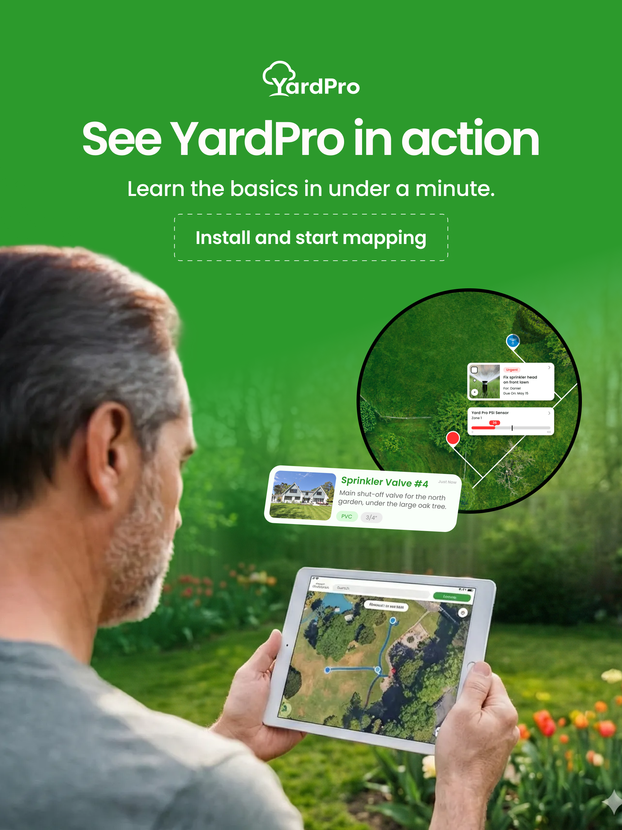 YardPro: Irrigation Mapping